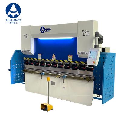 China 1mm Stainless Steel Plate CNC Hydraulic Press Brakes 2500mm Servo Cnc Bending Machine for sale