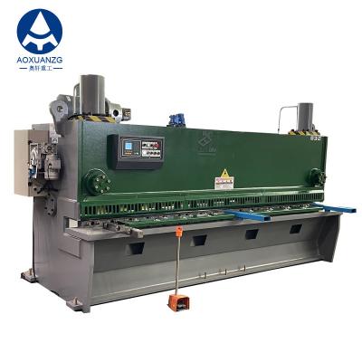 China Q12K-8*3200MM Hydraulic Guillotine Shearing Machine NC Cutter With Blade Gap Adjustment for sale