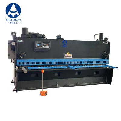China 3200mm Blade Length Hydraulic Guillotine Shear CNC Cutting Cutter For Sheet Metal Fabrication for sale