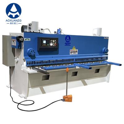 China Guillotine Cutting Machine QC12Y Hydraulic Shearing Machine For Metal Sheet Carbon Steel 4mm for sale
