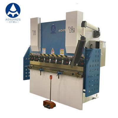 China High Precision Torsion Bar Press Brake 40T 8 Feet Worktable WC67Y E21 Controller for sale