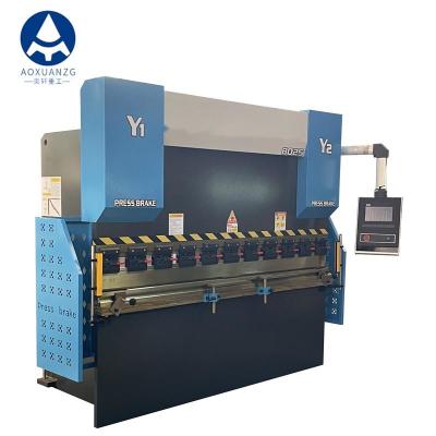 China Hydraulic Torsion Bar Press Brake 100 Ton Pressure 5mm Sheet Metal Hydraulic Bending Machine for sale