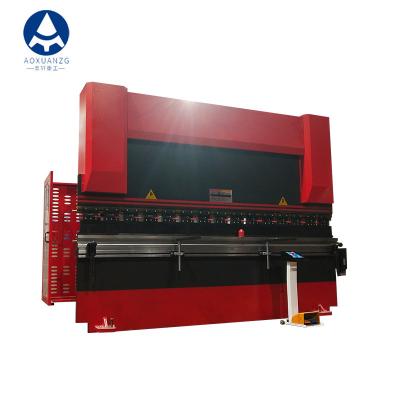 중국 K-125T 2500mm 유압 CNC 프레스 브레이크 판금 벤딩 머신 Tp10s 시스템 판매용