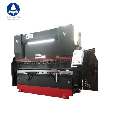 Chine Machine automatique de presse hydraulique de commande numérique par ordinateur de la petite de WC67Y-80T 800Kn cintreuse 3200mm de tôle à vendre