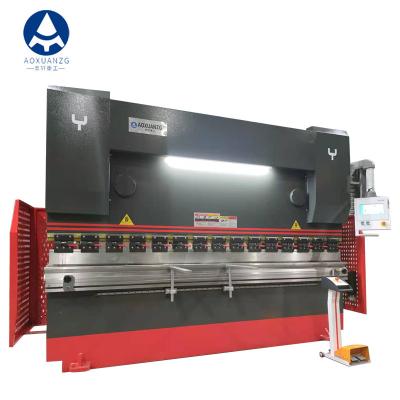 China WC67Y-100T/4000 8times/Min CNC Sheet Metal Hand Press Machine Bending Press 7.5kw 4000mm for sale
