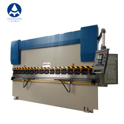 China Aoxuan Delem DA41S Hydraulic Press Brake 1250KN CNC Sheet Metal Bending Machine for sale
