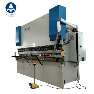 China 3200mm 800KN Hydraulic CNC Press Brake / CNC Hydraulic Plate Bender for sale