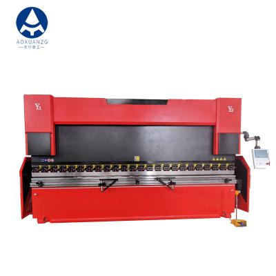 China Cybtouch 12 Hydraulic CNC Press Brake Machine Bender 7.5 Kw 1250KN for sale