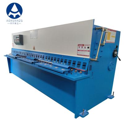 China QC12y-6X4000mm 9times/Min Steel Sheet Hydraulic CNC Shearing Machine for sale