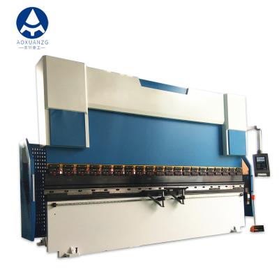 China Hydraulic Tube Aluminium Sheet Bending Machine 100T 4000MM With Schneider Components for sale