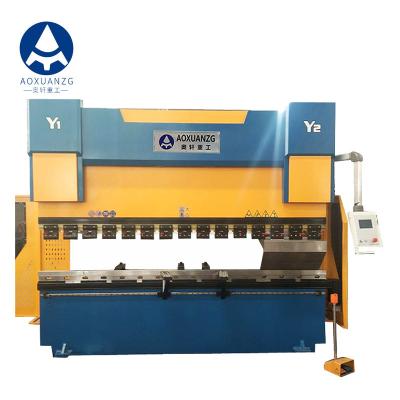 China High Precision TP10S 80T 3200MM Metal Hydraulic Press Brakes Machine For Iron Box for sale