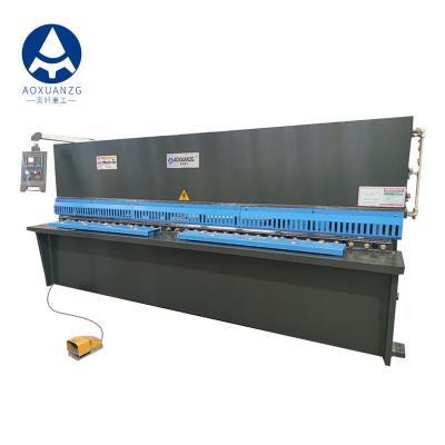 China 10*3200mm Metal Plate Hydraulic Swing Shearing Machine 5.5kw With E21s for sale