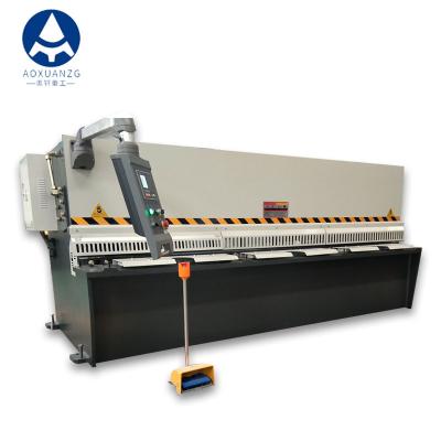 China Hydraulic Guillotine Shearing Machine 10mm Thickness Plate Cutting E21S System 450KN/CM for sale