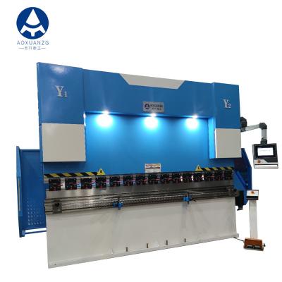 Chine Presse plieuse CNC hydraulique WE67K-110T/4000 110T 4000mm, machines de cintrage CNC DA53T à vendre