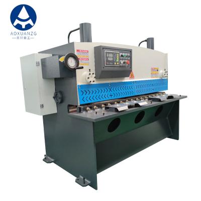 Chine machine de cisaillement de guillotine hydraulique de 6mm, machines de traitement métalliques QC11Y-8X2500 à vendre