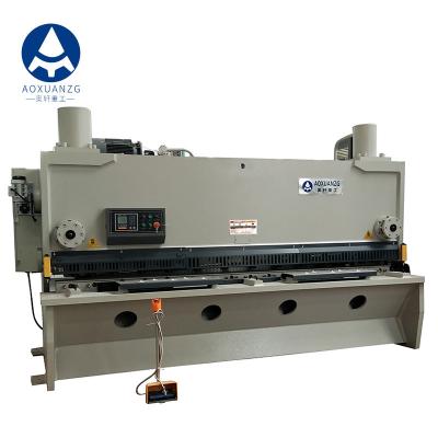 China Programmable Hydraulic Guillotine Cutters QC11K 10*3200MM for sale