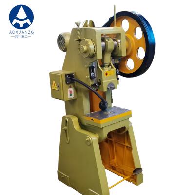 China 12T Small Power Press Machine , 130mm CNC Hydraulic Plate Punching Machine For Mini Parts for sale