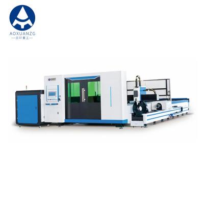 China 6000w 3000mm CNC Laser Cutting Machines 100m/Min For Metal Plate Tube for sale