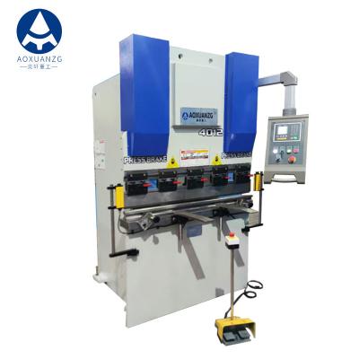 China Hydraulic 1600MM Metal Plate Bending Machine With Estun E21 controller for sale