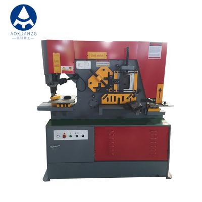 China Hydraulic Ironworker Machine Punch And Shears Steel Punching for sale