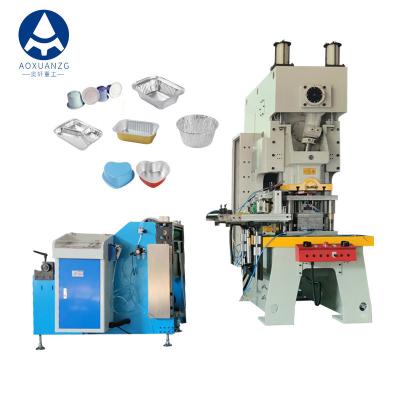 China 45T Aluminium Foil Stamping Pneumatic Punching Machine For Lunch Container for sale