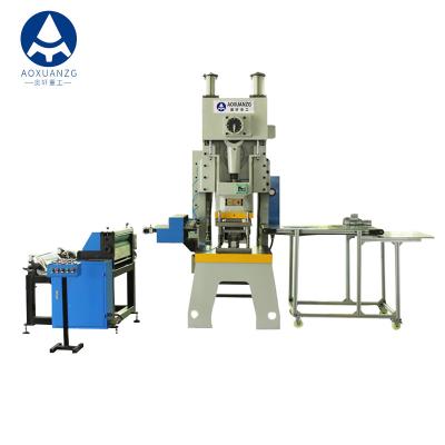 China cadena de producción neumática de la prensa de perforación 80T poder automático completo en venta
