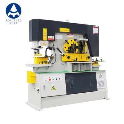 China 65T Industrial Hydraulic Ironworker Machine For 16mm Steel Plate for sale
