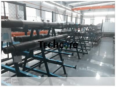 China Alta presión encajonada de la secuencia de las herramientas de prueba del tronco de taladro de Ful Flo del agujero DST 5 pulgadas en venta