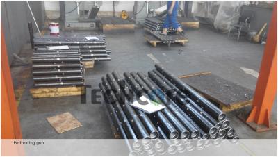 China High Pressure Oil Well Perforated Casing High Shot Density Alloy Steel Material for sale