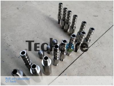 China AMMT Pin Coil Tubing Connector / Alloy Steel CT Thread Connector Easy Installed for sale
