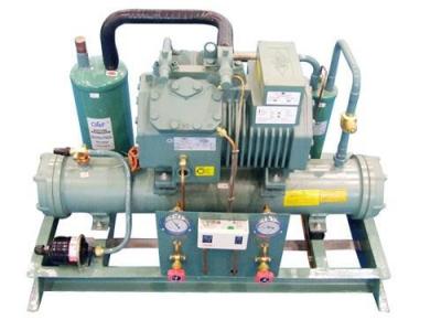 China 2DES-2Y Water Cooled Refrigeration Unit R407b 2HP Condensing Unit for sale