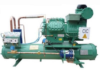 China 4TES-12Y 12HP Water Cooled Refrigeration Unit  Compressor Condensing Unit for sale
