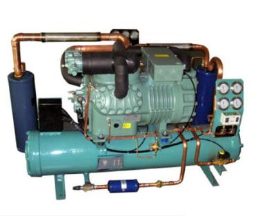 China CE 9HP Water Cooled Refrigeration Unit 4CE-9Y Semi Hermetic Condensing Unit for sale