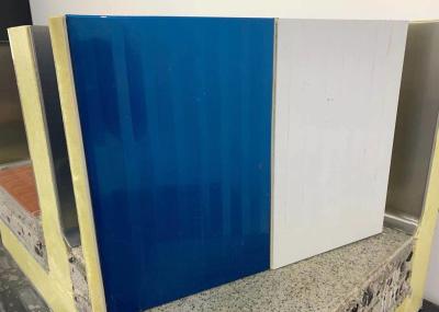 China 2.0mm Steel Polyurethane Board 42KG/M3 Cold Storage Insulated Panels for sale