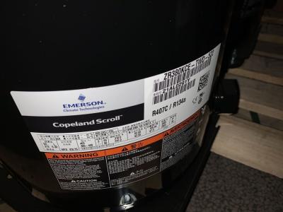 China 32HP R407 Refrigerant Hermetic Copeland Compressor ZR380KCE-TFD New Condition for sale