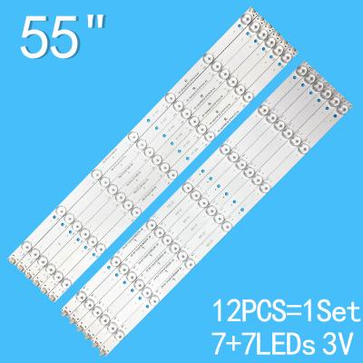 China 55CHN6464 LED Backlight Strip RF-AD550E32-0701R-02 180.DT0-551900-0H for sale