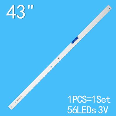 China 43inches Samsung TV Backlight For V6EY_430SM0_56LED_R4 UE43M5500 UE43M5502 UE43M5505 BN96-39506A for sale