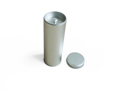 China Metallrunder Zinn-Kasten-runder Zinn-Kanister-runder Tee-Zinn-Kasten zu verkaufen