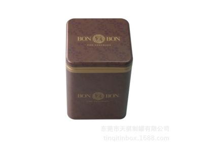Chine Boîtes en fer blanc en métal d'ellipse de biscuit, boîte ovale de bidon de cadeau Nuts, boîte en fer blanc de biscuit ovale en métal à vendre