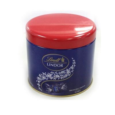 China New Design Round Tin Can / Round Specialty Decorative Gift Tin Packaging Box for sale