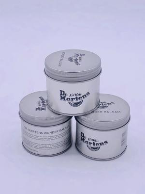 China La caja atractiva de la lata de la cera/la lata redonda para los cosméticos recicló el material en venta