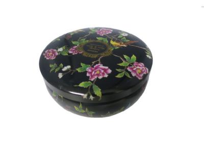 China D112mm Belly Shaped Candle Tin Box Printing For Holiday , Candle Tins With Lids for sale