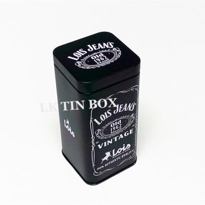 China 67mm Metal Spice Tins Square Storage Boxes Airtighted Inner Lid Metal Tin Box for sale