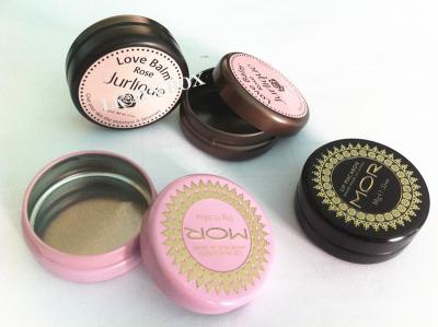 China 10g 35oz Mor Antipodes Small Tin Boxes With Embossing , Small Round Tin Containers for sale