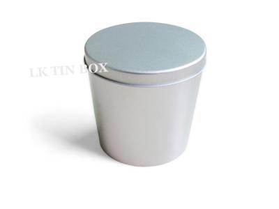 China Almacenamiento oval del caramelo de chocolate de la caja de la lata del pequeño metal llano con la ventana del PVC en venta