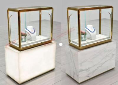China Professional Custom Design Glass Showcase Cabinet Luxury Jewelry Showcases for sale