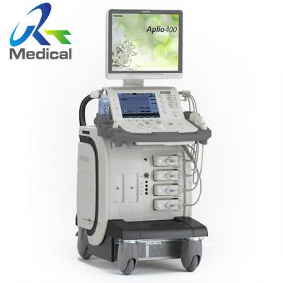 China Toshiba Aplio 400 Vascular Therapy Ultrasound Machine Repair Ultrasonic Scanner for sale