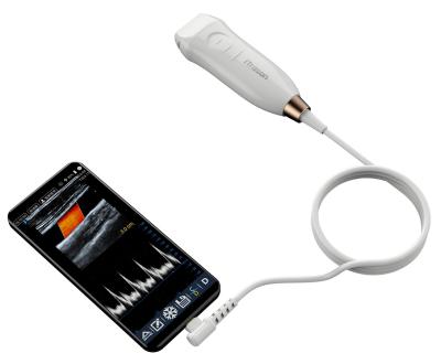 China PICC 12MHz Hand Held Wifi Ultrasound Scanner 128 Element Probe for sale