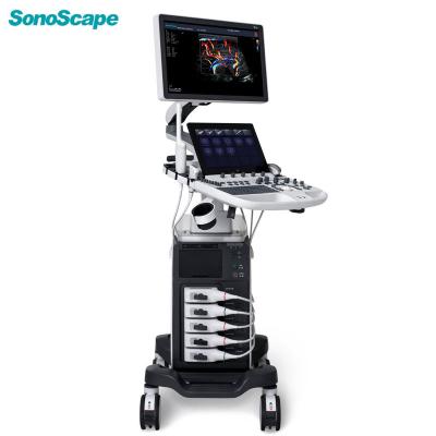 China 500GB SonoScape Ultrasound Machine P50 With Five Sockets for sale