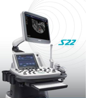 China 4D Trolley Color Doppler SonoScape Ultrasound Machine S22 for sale